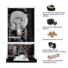 Котел газовий Airfel DigiFEL Premix 38 кВт